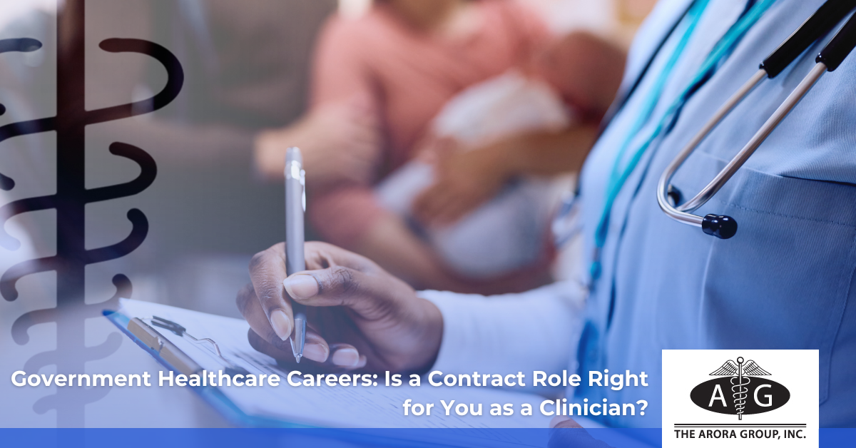 government healthcare careers